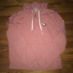 Pink sweatshirt in perfect condition size large